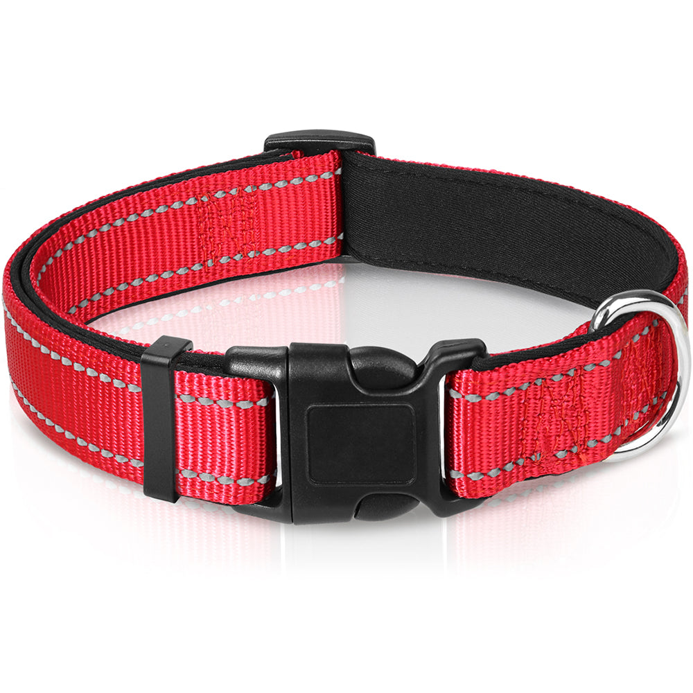 Taglory Reflective Nylon Dog Collar