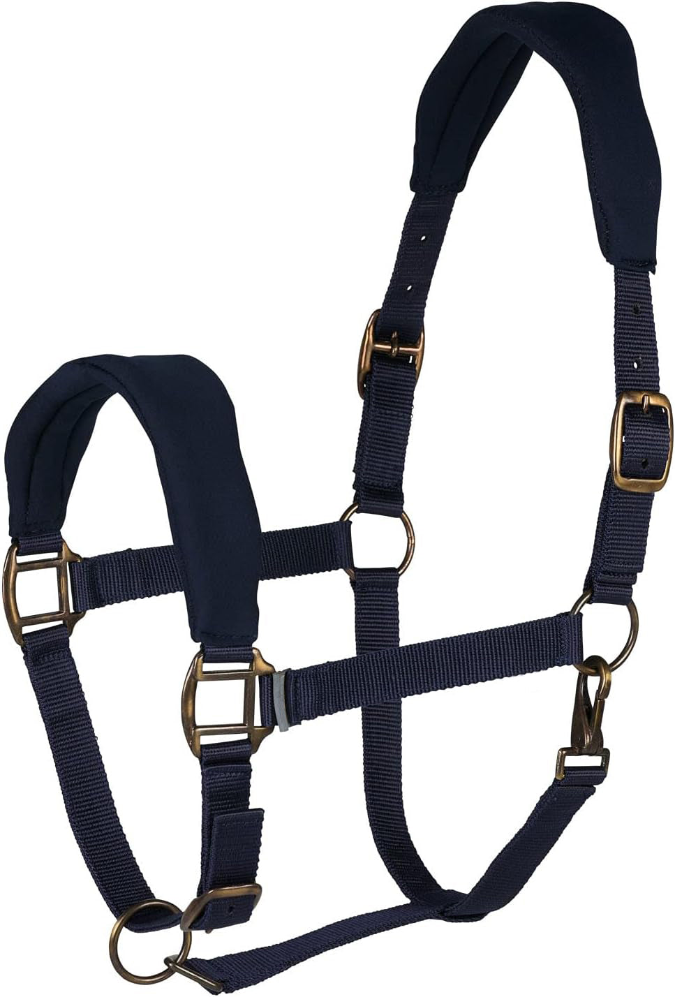 Taglory Heavy-duty Breakaway Original Adjustable Chin and Throat Snap Horse Halter