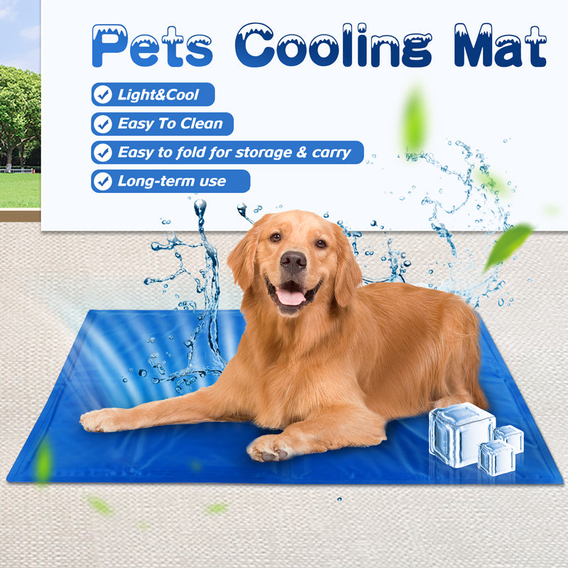 Pet Cooling Pad Portable Pet Cooling Blanket