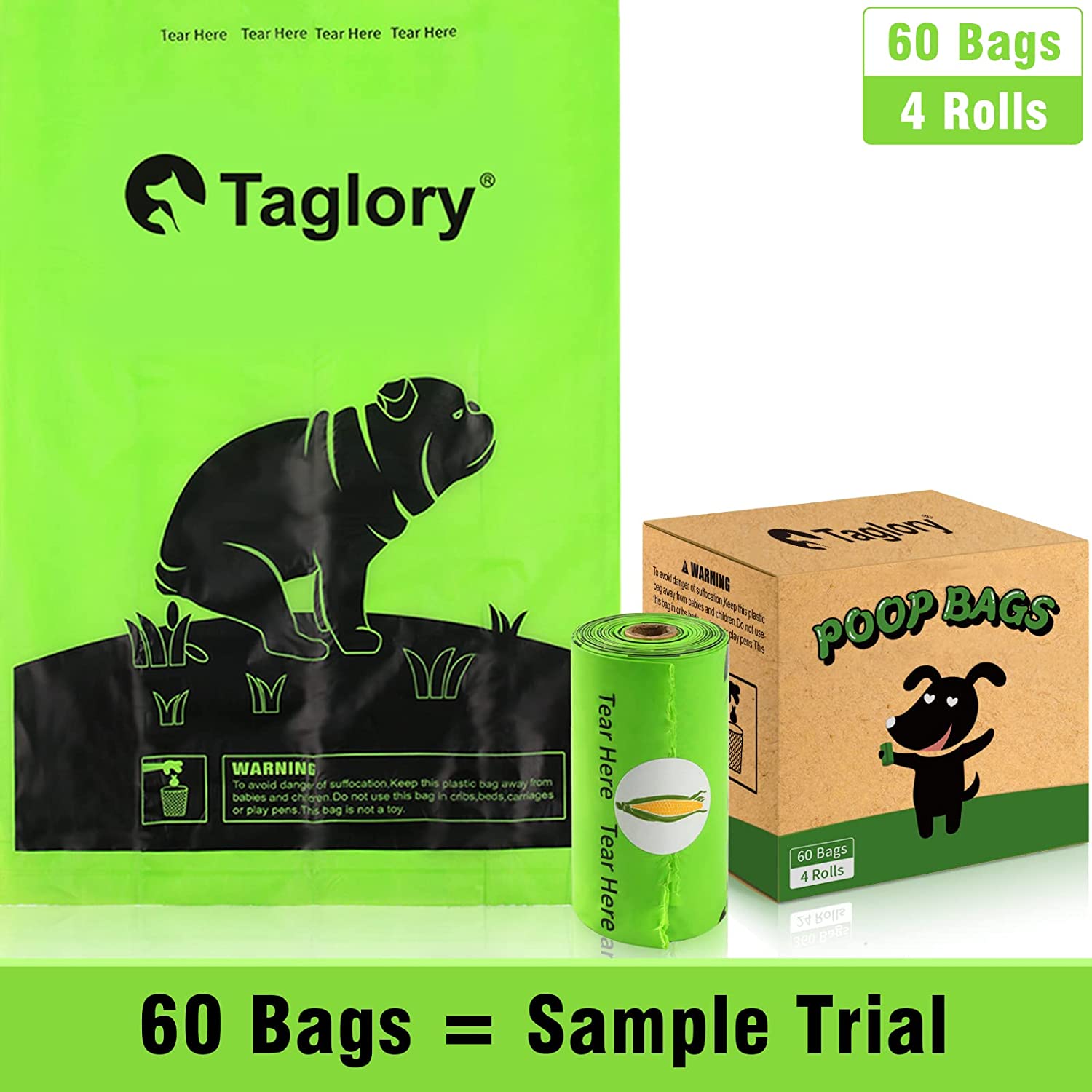 Taglory Dog Poop Bag