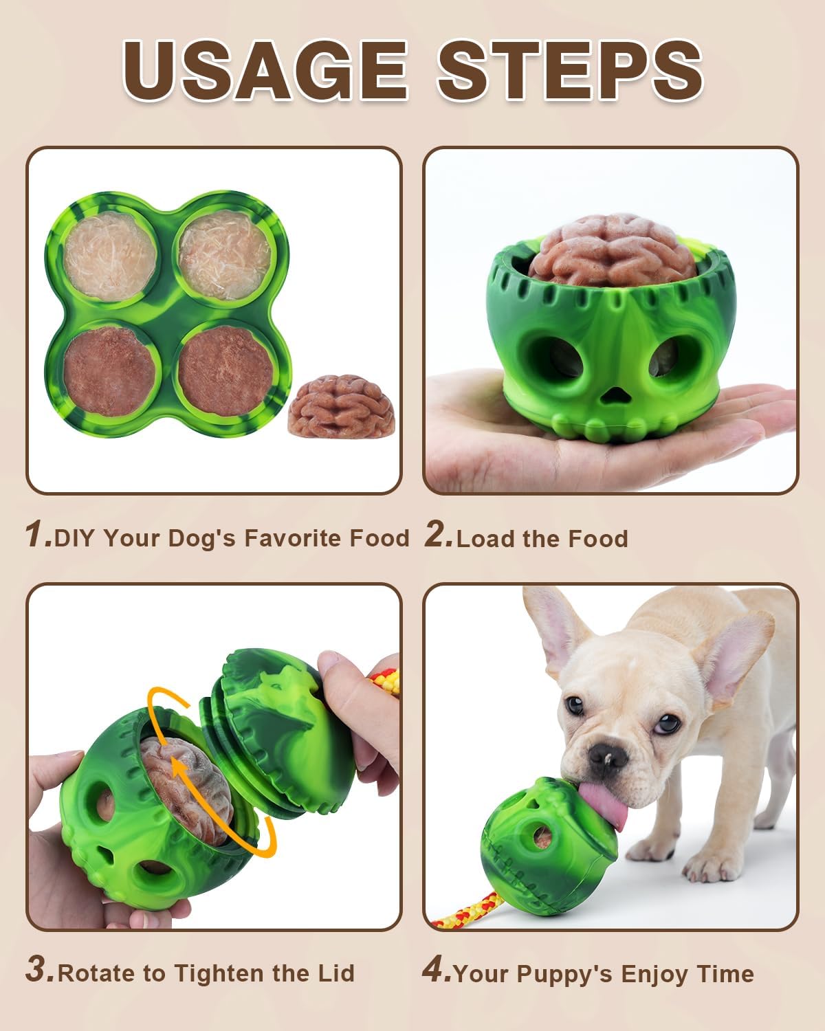 Taglory Dog Enrichment Toys