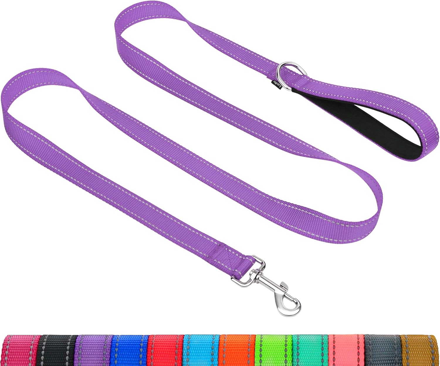 Double-Sided Reflective Heavy Duty Dog Leash