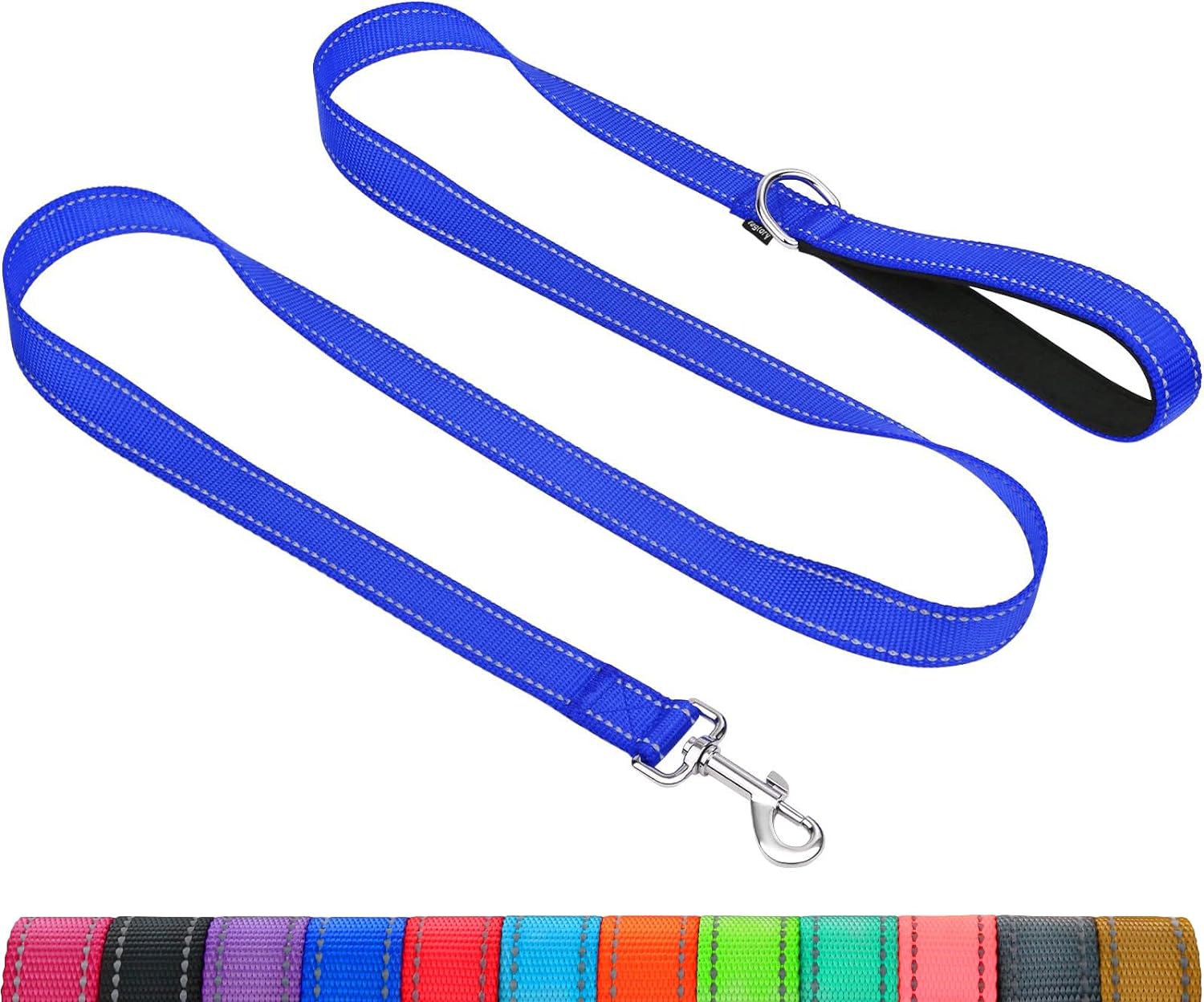 Double-Sided Reflective Heavy Duty Dog Leash