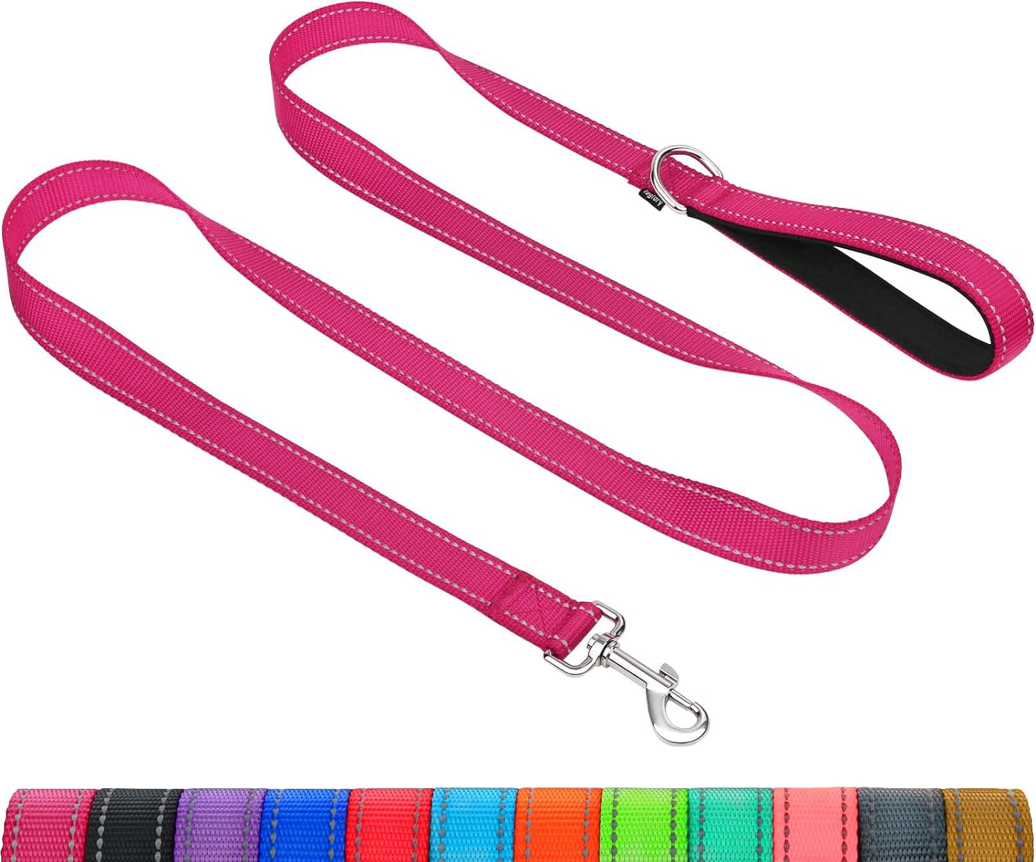 Double-Sided Reflective Heavy Duty Dog Leash