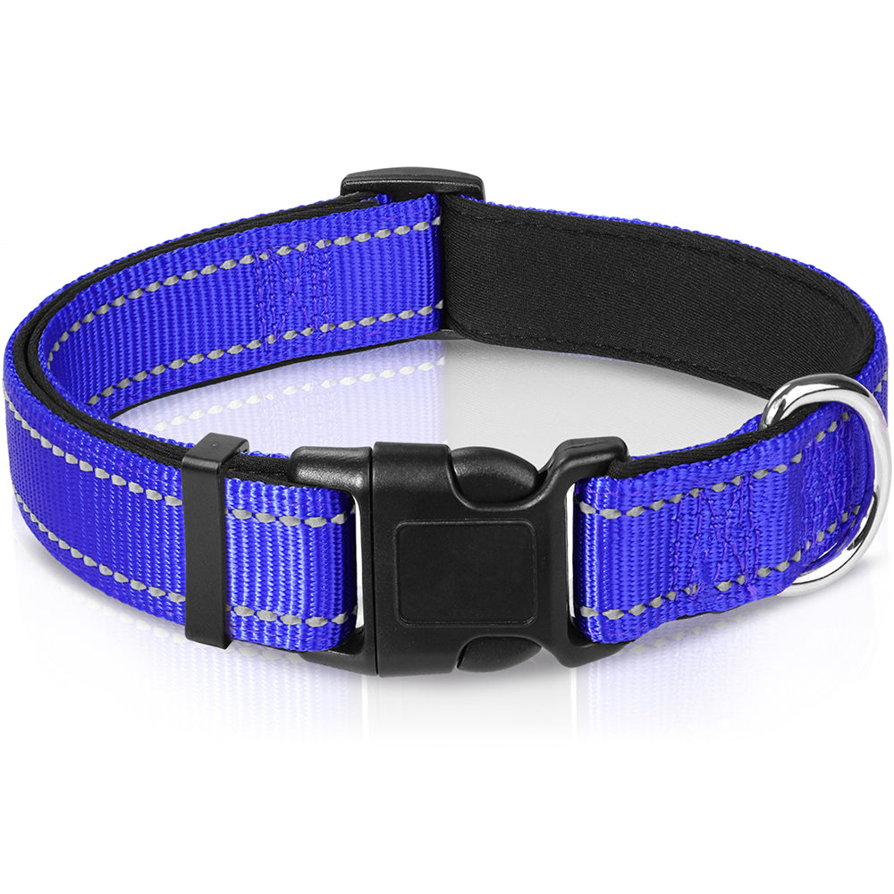 Taglory Reflective Nylon Dog Collar