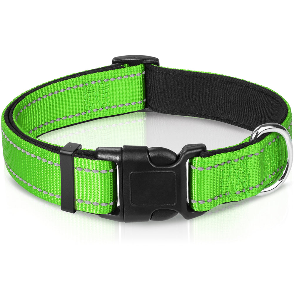 Taglory Reflective Nylon Dog Collar