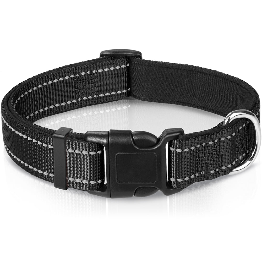 Taglory Reflective Nylon Dog Collar